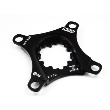 104 BCD 2x10-Speed Spider for X9-X0 Cranksets - BB30 (X9)