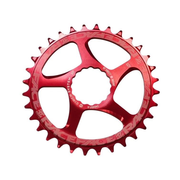 Plateau Mono Narrow Wide Direct Mount Cinch Rouge