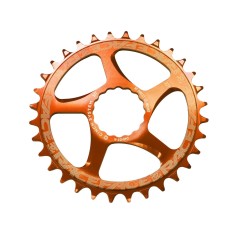 Mono Plateau Narrow Wide Direct Mount Cinch Orange