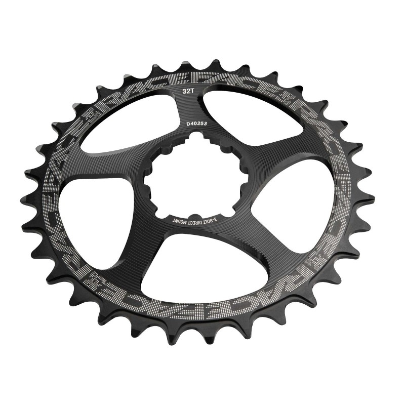 Narrow Wide Sram Direct Mount Single Chainring, Black