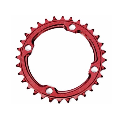 Plateau Mono Narrow Wide 104 mm Rouge