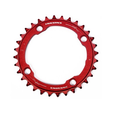 Plateau Mono Narrow Wide 104 mm Rouge