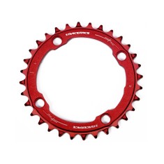 Plato único Narrow Wide 104 mm rojo