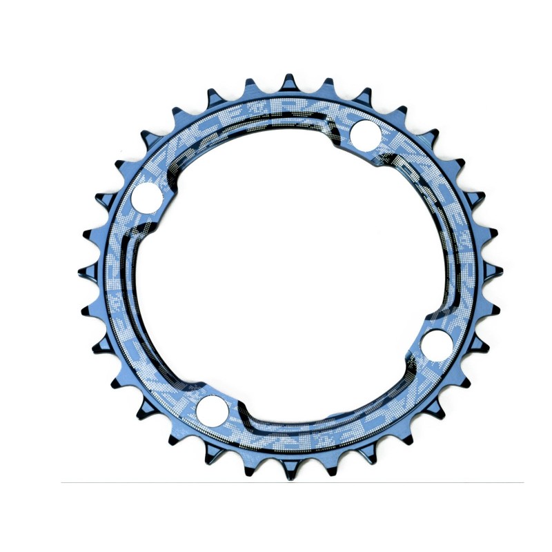 Plateau Mono Narrow Wide 104 mm Bleu