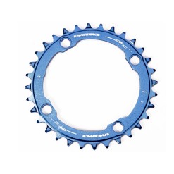 Plateau Mono Narrow Wide 104 mm Bleu