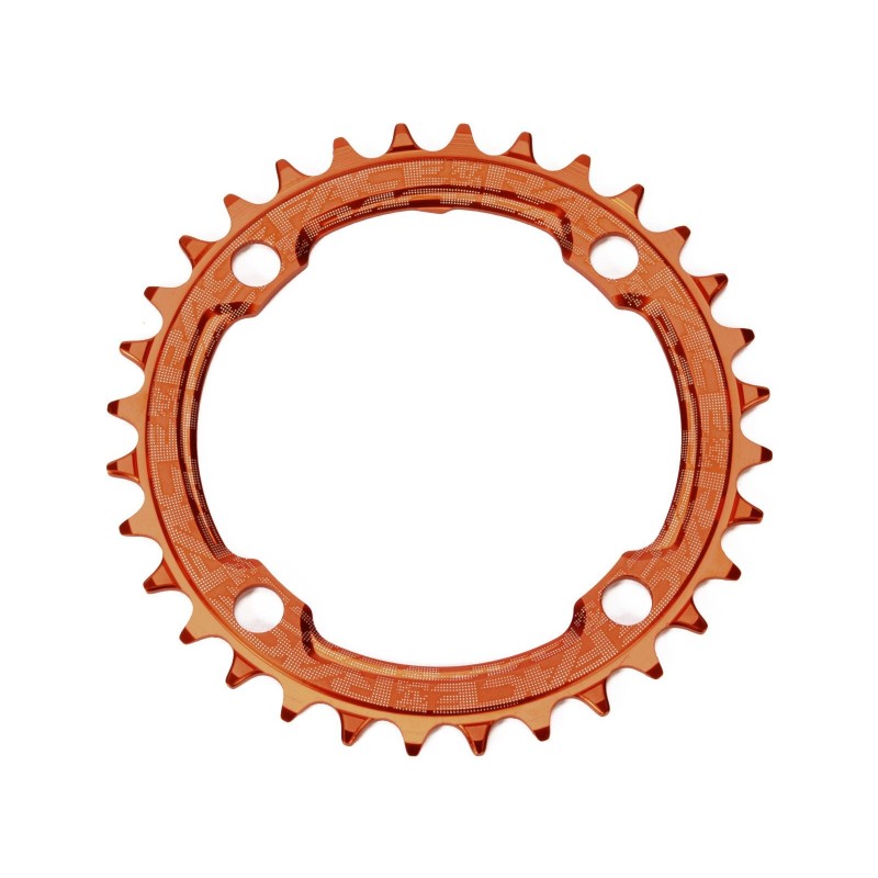 Race Face Plateau Mono Narrow Wide 104 mm Orange - Purebike