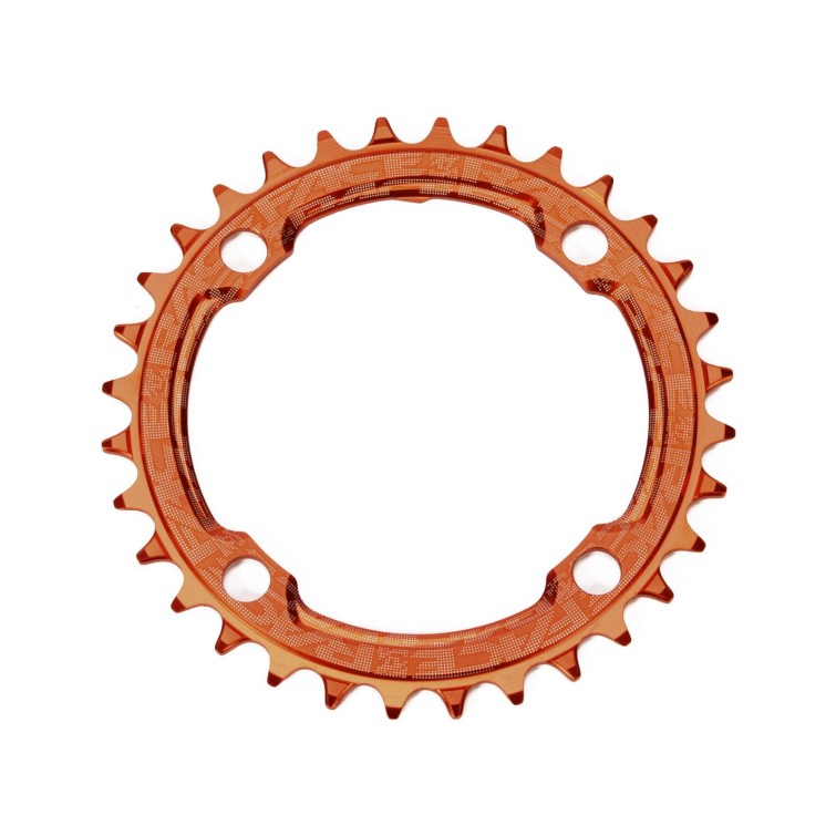 Plato único Narrow Wide 104 mm naranja