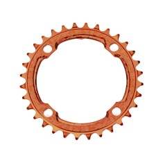 Race Face Plateau Mono Narrow Wide 104 mm Orange - Purebike
