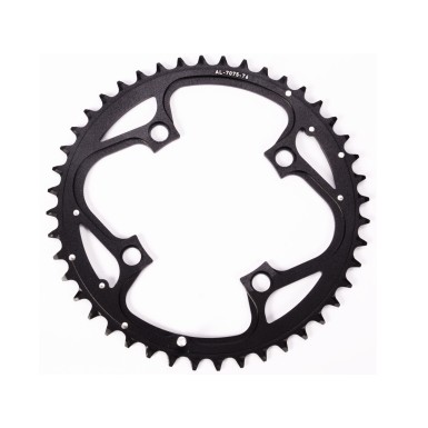 Plateau V4 104 mm 9 vitesses Noir - 44 dents