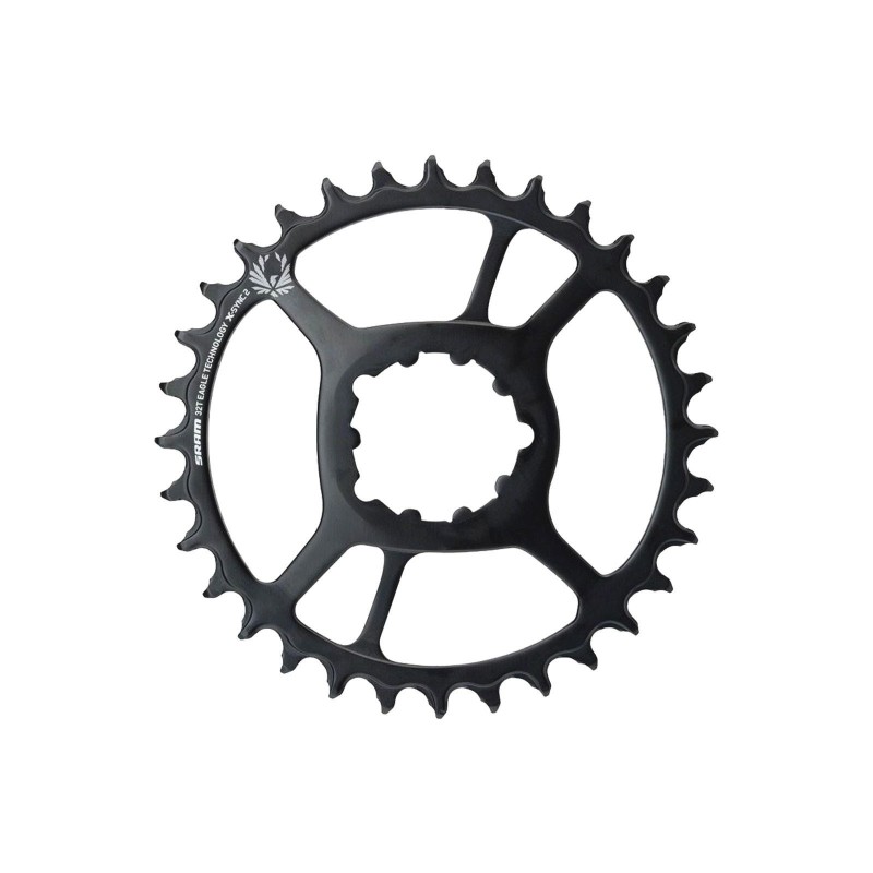 Plato X-Sync 2 de acero Direct Mount 12v 6 mm Negro
