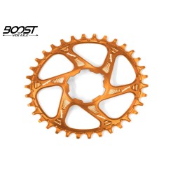 Plateau Retainer Ring Ovale Direct Mount Boost - Orange