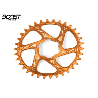 Plateau Retainer Ring Ovale Direct Mount Boost - Orange