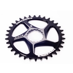 Narrow-Wide Single Chainring Direct Mount Cinch HG12 Black