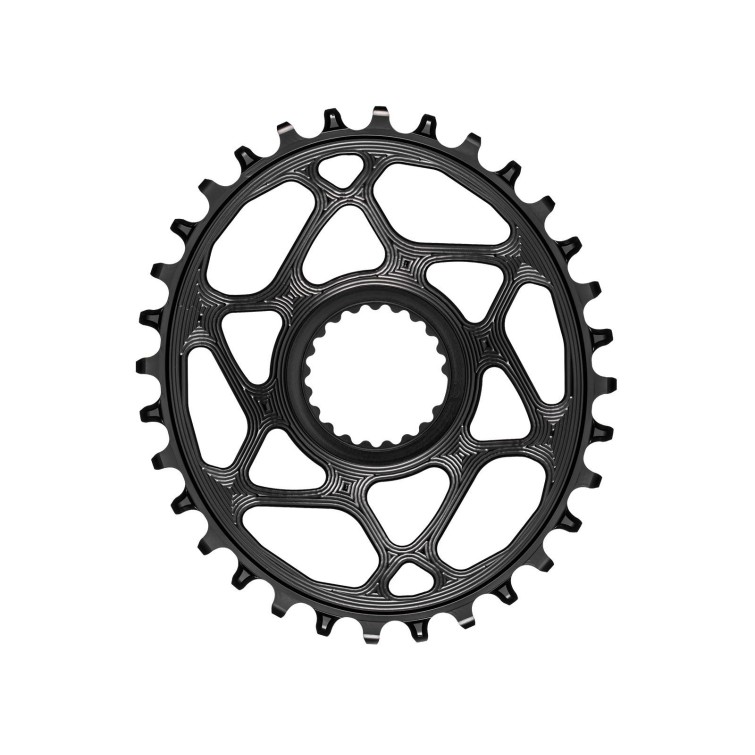 Oval Direct Mount Shimano Chainring Black