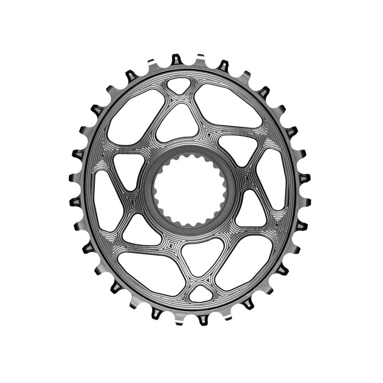 Plateau Oval Direct Mount Shimano Gris
