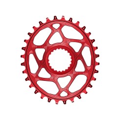 Plateau Oval Direct Mount Shimano Rouge