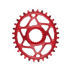 Plateau Oval Direct Mount Shimano Rouge