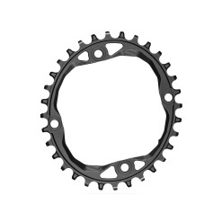 Plateau Oval 104 mm pour chaine Shimano 12 vitesses HG+ Noir