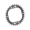 Plateau Oval 104 mm pour chaine Shimano 12 vitesses HG+ Noir