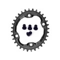 Plateau Oval XT 8000 96 mm pour chaine Shimano 12 vitesses HG+ Noir