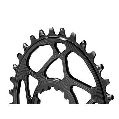 Plateau Oval Sram Boost pour chaine Shimano HG+ 12 V Noir