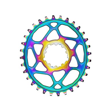 Plato Oval Sram Direct Mount Boost PVD Rainbow