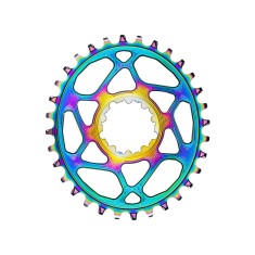 Plateau Oval Sram Direct Mount Boost PVD Rainbow