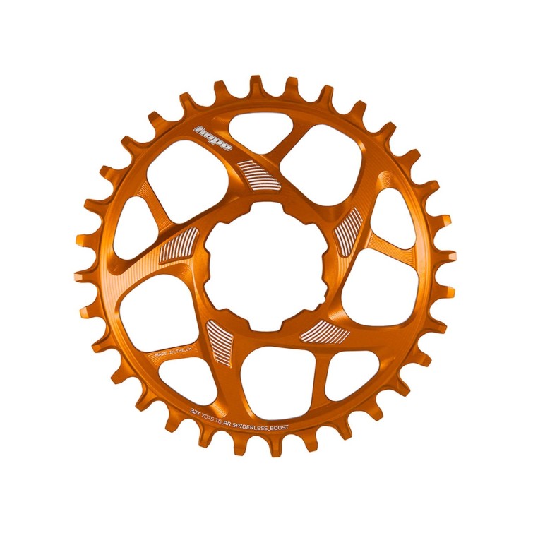 R22 Spiderless Retainer Ring - Orange