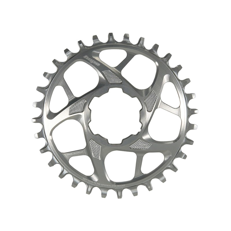 Plateau Retainer Ring R22 Spiderless - Argent