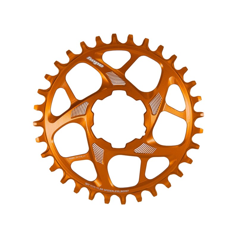 Plateau Retainer Ring R22 Spiderless Boost - Orange