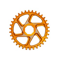 Plateau Retainer Ring R22 Spiderless E-Bike Brose - Orange