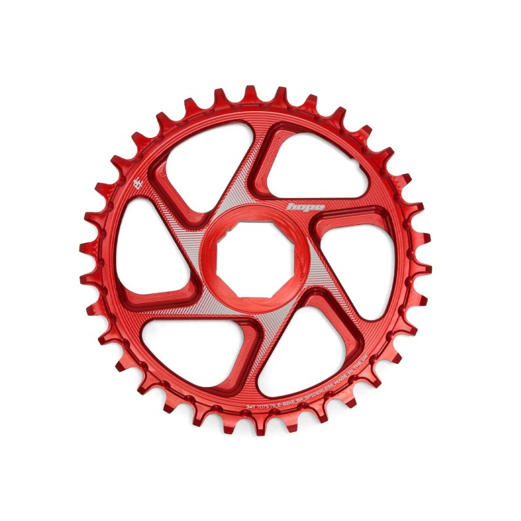 Plateau Retainer Ring R22 Spiderless E-Bike Brose - Rouge