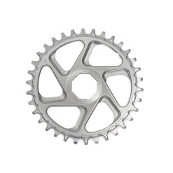 Plateau Retainer Ring R22 Spiderless E-Bike Brose - Argent