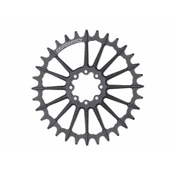 Plateau Ovale Direct Mount Sram 8 vis (déport 3mm) - Noir