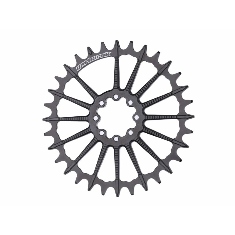 Plateau Ovale Direct Mount Sram 8 vis (déport 3mm) - Noir