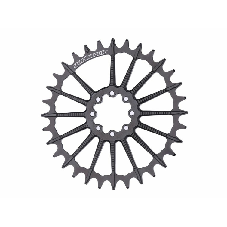 Plateau Ovale Direct Mount Sram 8 vis (déport 3mm) - Noir