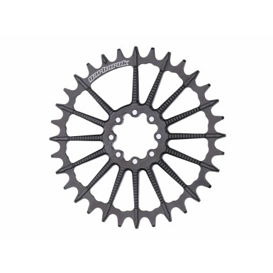 Sram Oval Direct Mount 8-Bolt Chainring (3 mm Offset) - Black