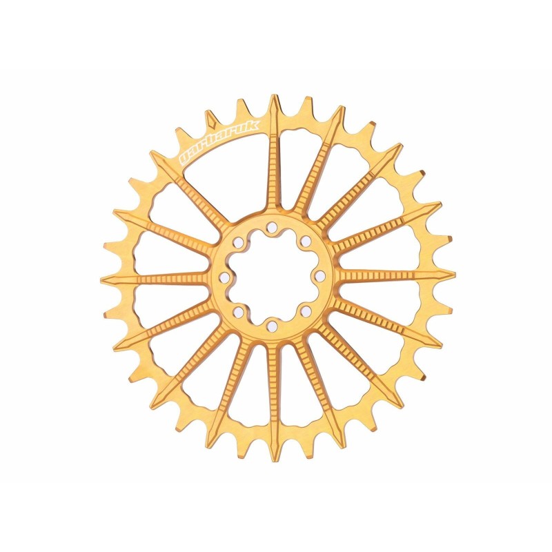 Sram Oval Direct Mount 8-Bolt Chainring (3 mm Offset) - Gold