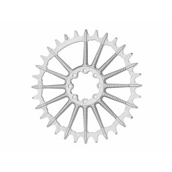 Plateau Ovale Direct Mount Sram 8 vis (déport 3mm) - Argent