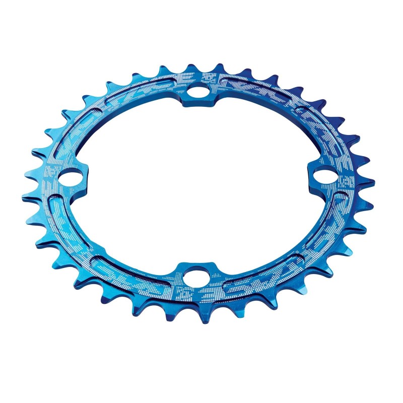 Plato Mono Narrow Wide 104 mm Azul
