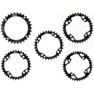 Plato Variable Tooth Negro