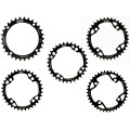 Variable Tooth Chainring Black