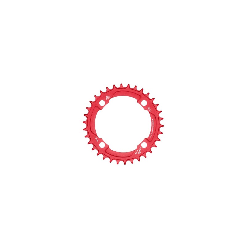 Guidering M 104 Chainring Red