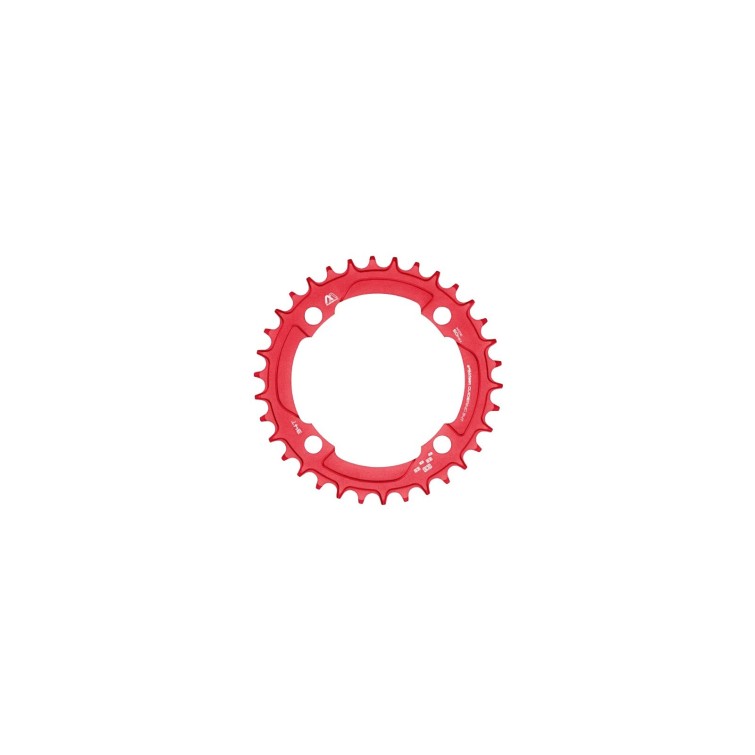 Guidering M 104 Chainring Red