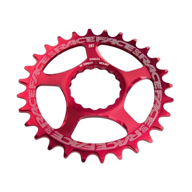 Plateau Mono Narrow Wide Direct Mount Cinch Rouge