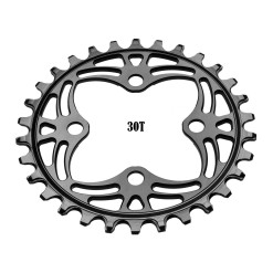 Plato Narrow Wide 64 mm Negro