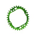 Oval Narrow Wide 104 mm Chainring Green