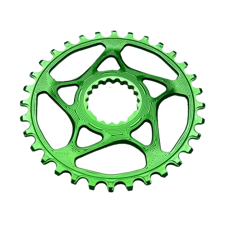 Cannondale Direct Mount Variable-Tooth Chainring Green