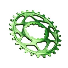 Oval Sram Direct Mount Chainring Green