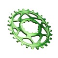 Oval Sram Direct Mount Chainring Green